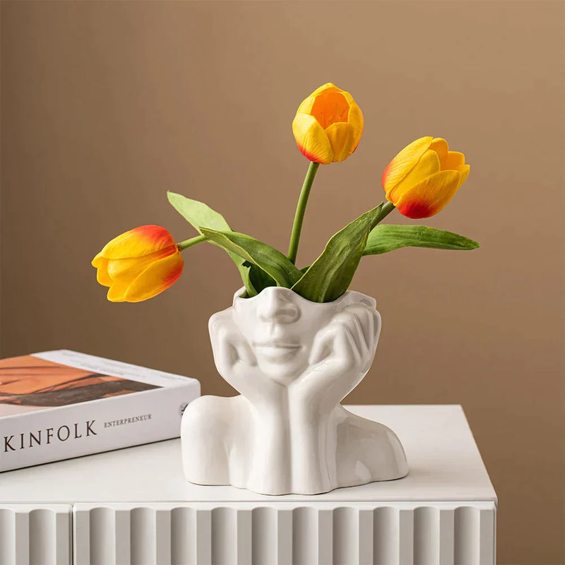 Sculpturale designvaas