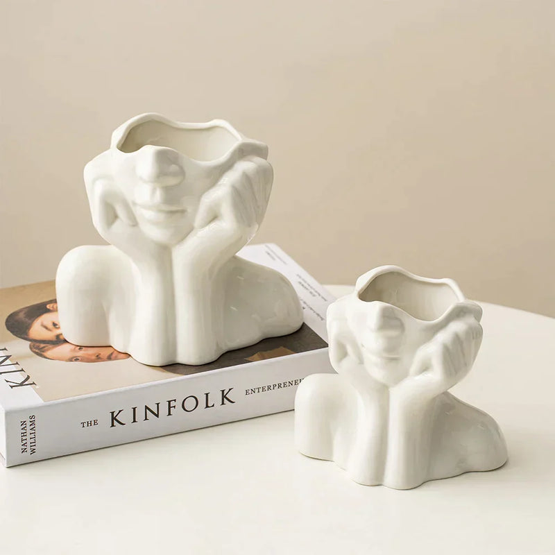 Sculpturale designvaas